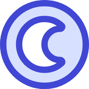 Dark Dislay Mode Icon from Core Duo - Free Set