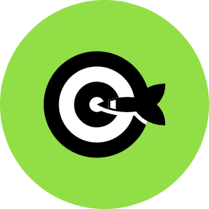 Dartboard Icon from Kameleon Pop - Free Set