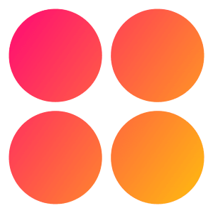 Dashboard Circle Icon from Sharp Gradient- Free Set
