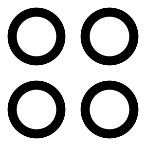 Dashboard Circle Icon from Sharp Line - Free Set