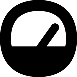 Dashboard Gauge 1 Icon from Flex Solid - Free Set