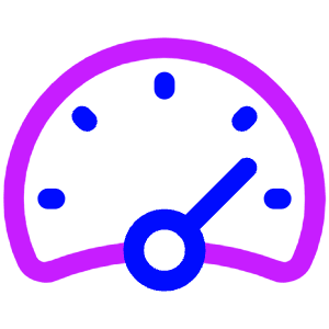 Dashboard Gauge High 2 Icon from Plump Neon - Free Set