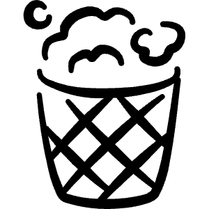 Delete Bin 5 Icon from Freehand - Free Set