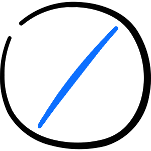 Delete Disable Block 1 Icon from Freehand Duotone - Free Set
