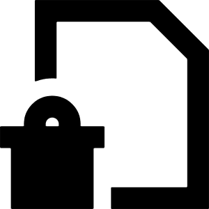 Delete PDF Icon from Sharp Remix - Free Set
