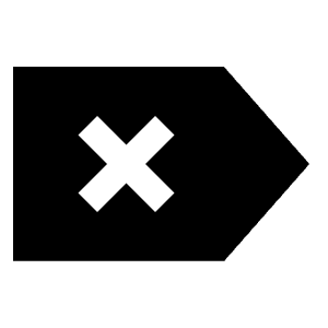 Delete Tag Icon from Sharp Solid - Free Set