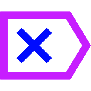 Delete Tag Icon from Sharp Neon - Free Set