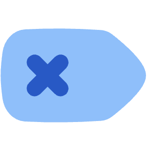 Delete Tag Icon from Flex Flat - Free Set