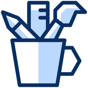Design Mug Icon from Cyber Duotone - Free Set