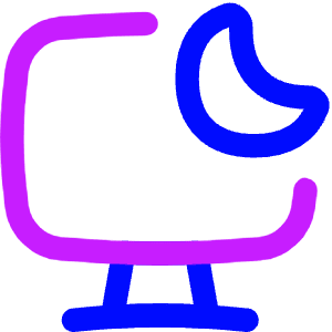 Desktop Screensaver Sleep Icon from Flex Neon - Free Set