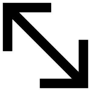 Diagonal Line Arrow 2 Icon from Sharp Remix - Free Set