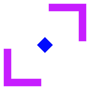 Diagonal Scroll 1 Icon from Sharp Neon - Free Set