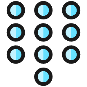 Dial Pad Icon from Ultimate Colors - Free Set