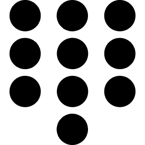 Dial Pad Icon from Ultimate Bold - Free Set