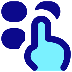 Dial Pad Finger 2 Icon from Flex Pop - Free Set