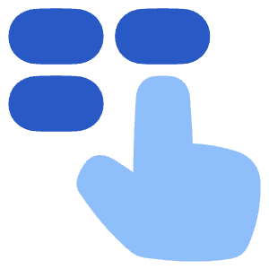 Dial Pad Finger 2 Icon from Plump Flat - Free Set