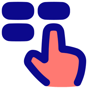Dial Pad Finger 2 Icon from Plump Pop - Free Set