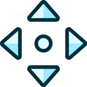 Direction Button 2 Icon from Ultimate Duotone - Free Set