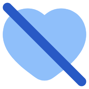 Disable Heart Icon from Plump Flat - Free Set
