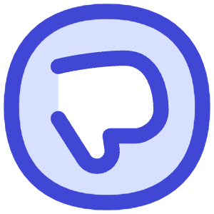 Dislike Circle Icon from Flex Duo - Free Set