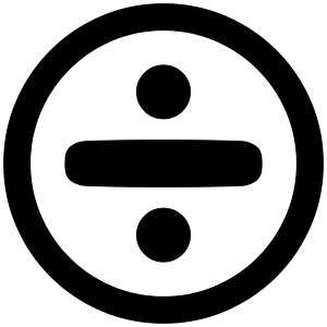 Division Circle Icon from Plump Remix - Free Set