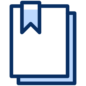 Document Bookmark 2 Icon from Cyber Duotone - Free Set