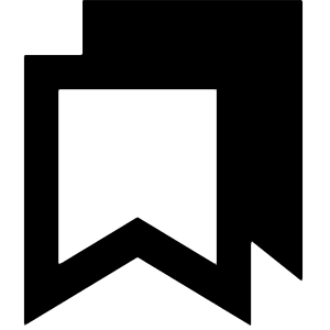 Double Bookmark Icon from Sharp Remix - Free Set