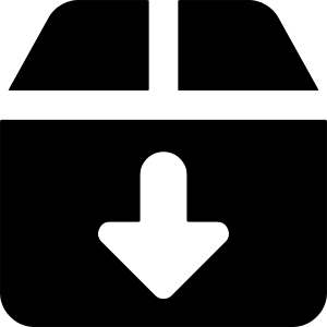 Download Box 1 Icon from Core Solid - Free Set