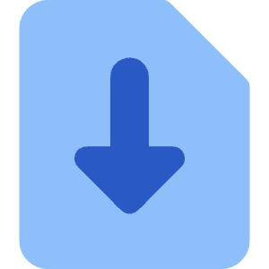 Download File Icon from Core Flat - Free Set