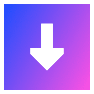 Download Square Icon from Sharp Gradient- Free Set