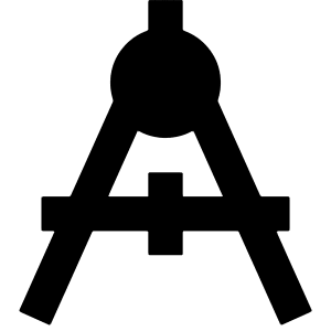 Drawing Compass Icon from Sharp Remix - Free Set