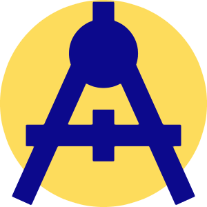 Drawing Compass Icon from Sharp Pop - Free Set