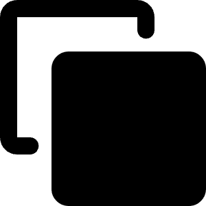 Duplicate Icon from Ultimate Bold - Free Set