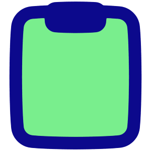 Empty Clipboard Icon from Plump Pop - Free Set
