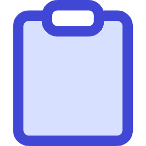 Empty Clipboard Icon from Core Duo - Free Set