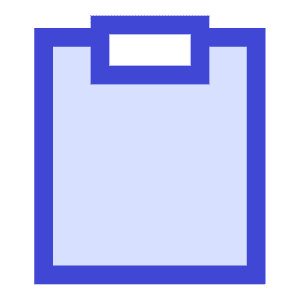 Empty Clipboard Icon from Sharp Duo - Free Set