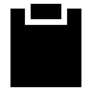 Empty Clipboard Icon from Sharp Solid - Free Set