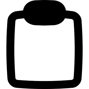 Empty Clipboard Icon from Flex Remix - Free Set