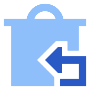 Empty Recycle Bin 1 Icon from Sharp Flat - Free Set