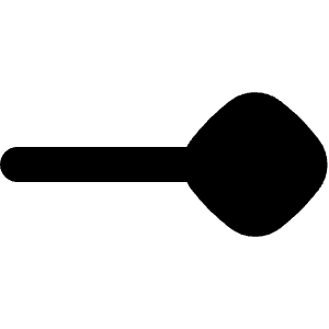 End Point Diamond Icon from Flex Solid - Free Set