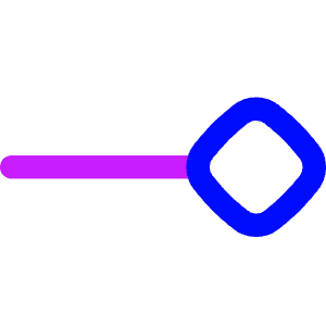 End Point Diamond Icon from Flex Neon - Free Set