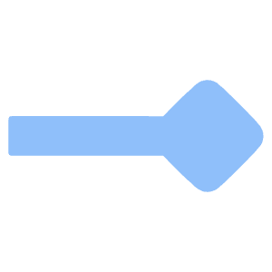 End Point Diamond Icon from Plump Flat - Free Set