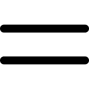 Equal Sign Icon from Core Remix - Free Set
