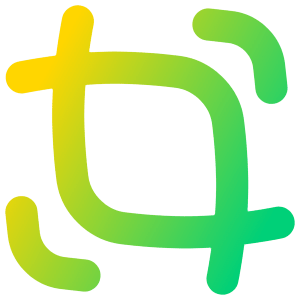 Expand Crop Resize Icon from Flex Gradient - Free Set