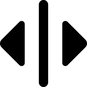 Expand Horizontal 1 Icon from Core Solid - Free Set