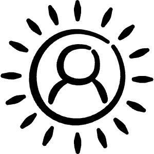 Face Id User Icon from Freehand Line - Free Set