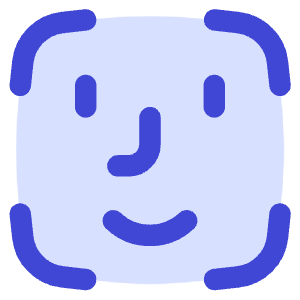 Face Scan 1 Icon from Flex Duo - Free Set