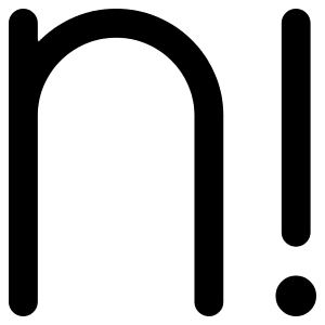Factorial Icon from Core Remix - Free Set