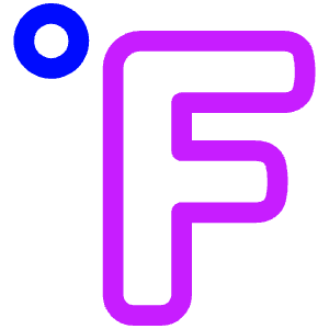 Fahrenheit Icon from Plump Neon - Free Set