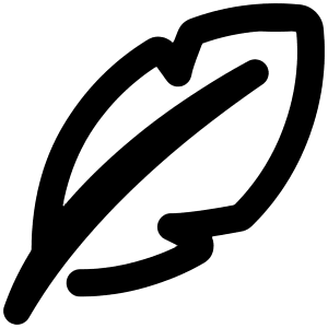 Feather Pen Icon from Plump Remix - Free Set